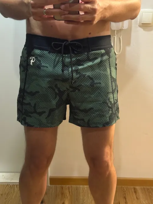 Customer photo from Neven M. review of Striped Green Camo - 3"