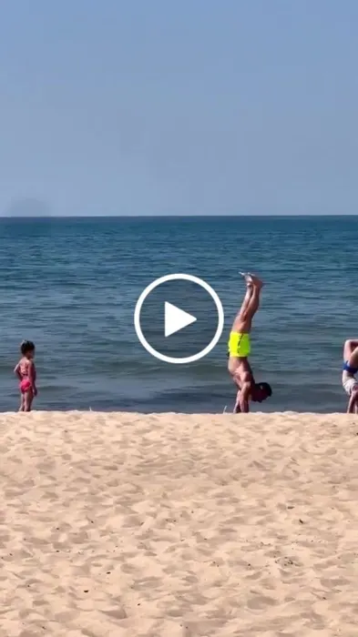 Customer photo from Christopher T. review of Fluro Yellow Tucann Swim Shorts - 3"