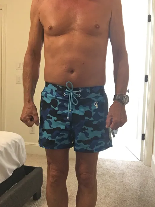 Customer photo from John S. review of Blue Camo - 3"