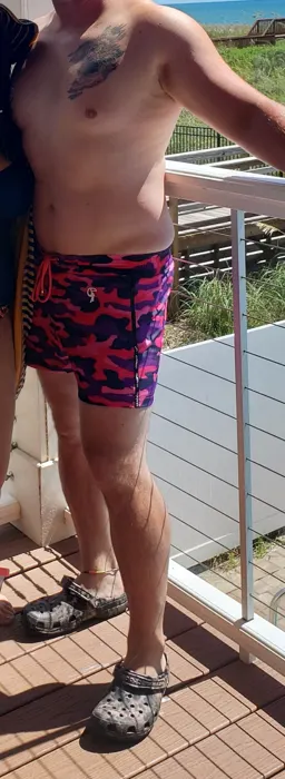 Customer photo from Camille M. review of Pink Camo - 3"