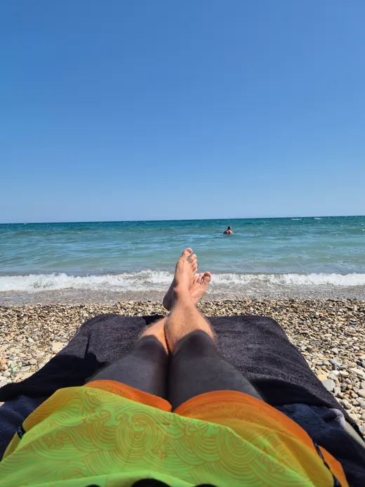 Customer photo from Florian J. review of Faded Waves Sunset - 3"