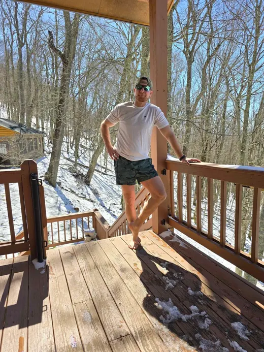 Customer photo from Thomas B. review of Striped Green Camo - 3"