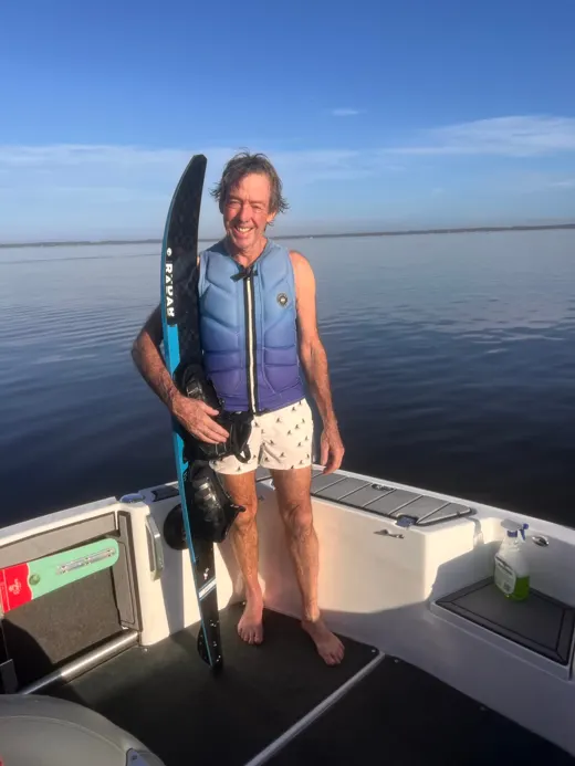 Customer photo from Chris N. review of The Fins White - 3"