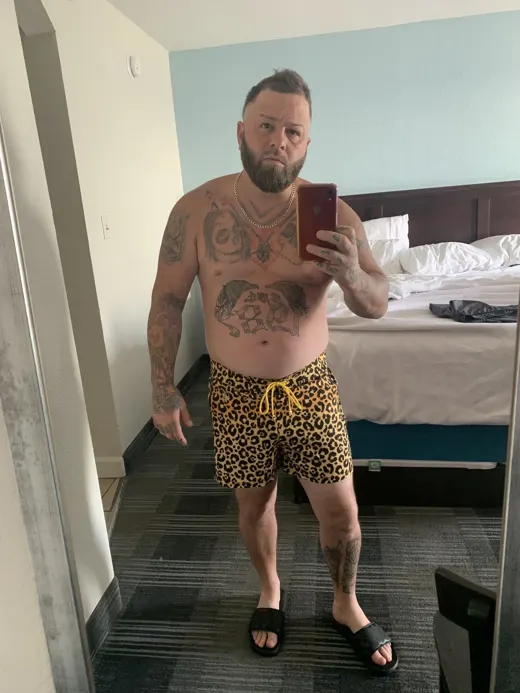 Customer photo from Michael B. review of Leopard Print Gold - 3"