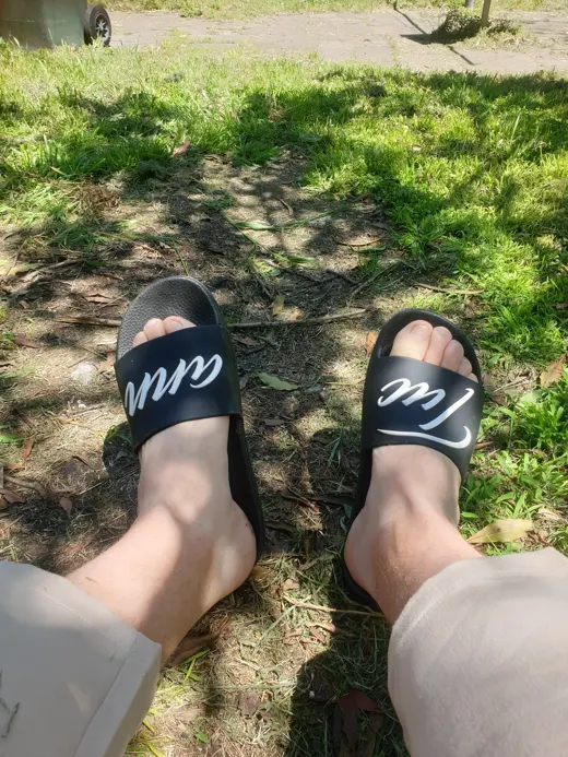 Customer photo from Joshua B. review of Signature Slides Black