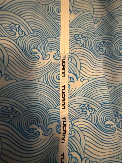 Customer photo from Tad M. wearing Make Waves Blue - 5"
