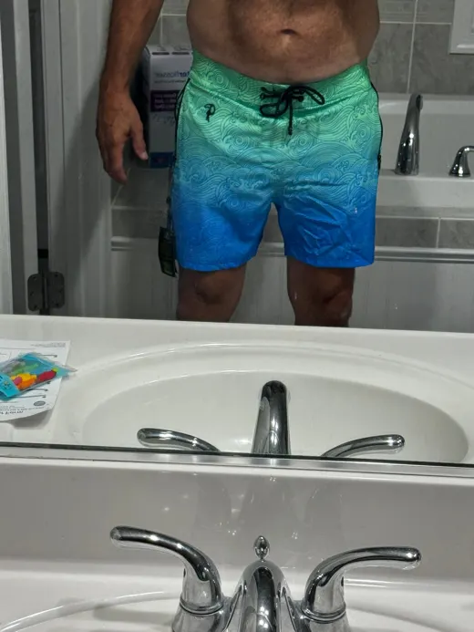Customer photo from Matt K. review of Faded Waves - Blue Lagoon - 5"