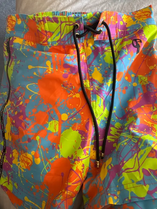 Customer photo from Richard B. review of Wild Splatter Aqua - 5"