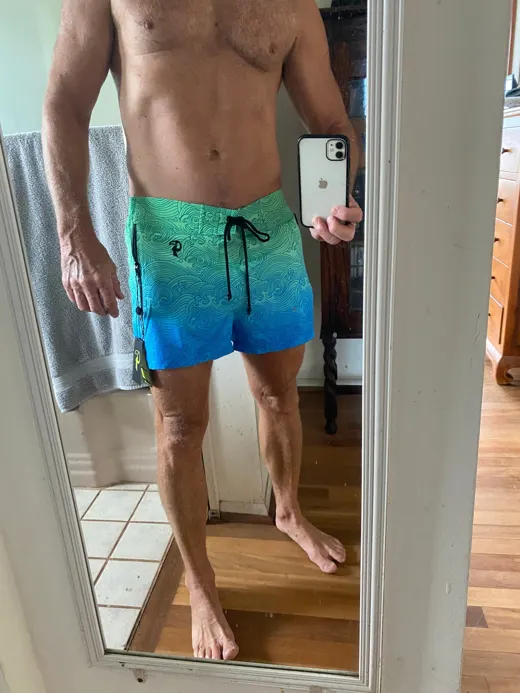 Customer photo from Jeffrey H. review of Faded Waves Blue Lagoon - 3"