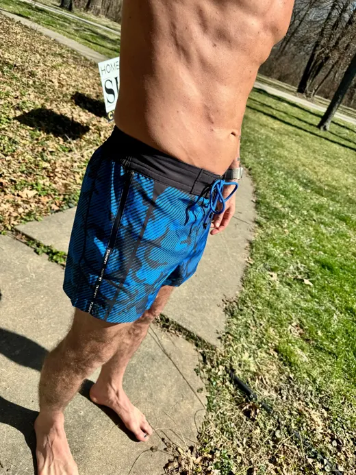 Customer photo from Jim G. review of Striped Blue Camo - 3"