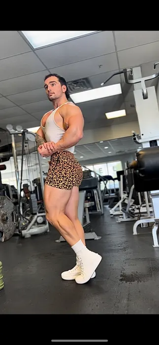 Customer photo from Brandon M. review of Leopard Print Gold - 3"