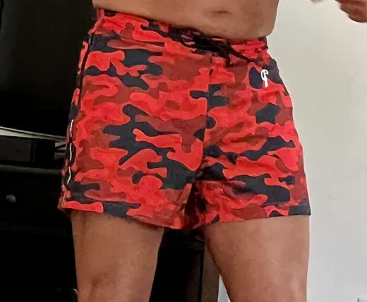 Customer photo from Christina T. review of Red Camo - 3"
