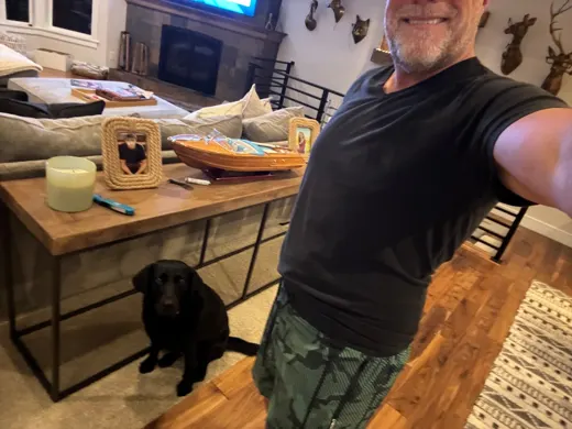 Customer photo from Chris B. review of Striped Green Camo - 5"